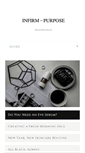 Mobile Screenshot of infirmofpurpose.com